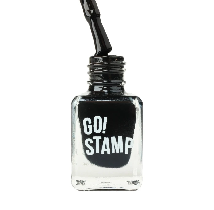 Лак для стемпинга Go! Stamp 01 Blackout, 6 мл GS01MP