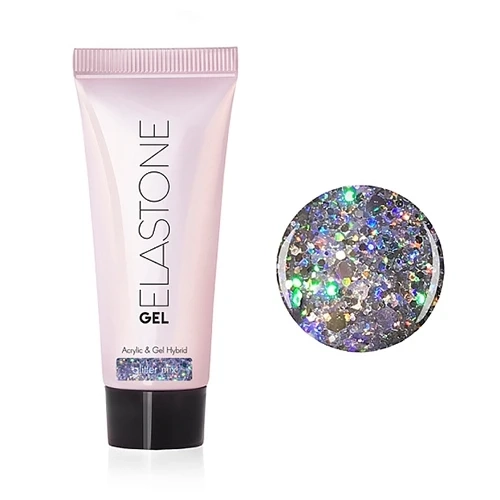 Акригель ruNail ELASTONE GEL glitter mix №7057, 18 мл 7057