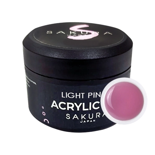 Акригель Sakura Acrylic Gel Light Pink, прозрачно-розовый, 15 мл salp15