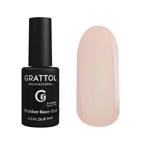 База для ногтей Grattol Rubber Base Camouflage 15, 9 мл GTBC15