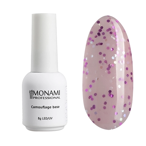 База для ногтей Monami Camouflage base Pretty Pink, 8 мл mi/bpp8