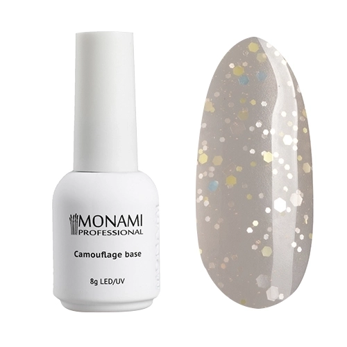 База для ногтей Monami Camouflage base Pretty Сlean, 8 мл mi/bpc8