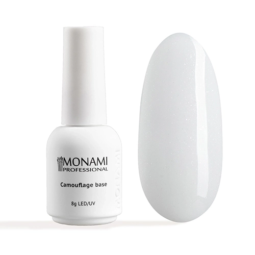 База для ногтей Monami Rubber Base Milk SHINE, 8 мл mi/rbmsh8