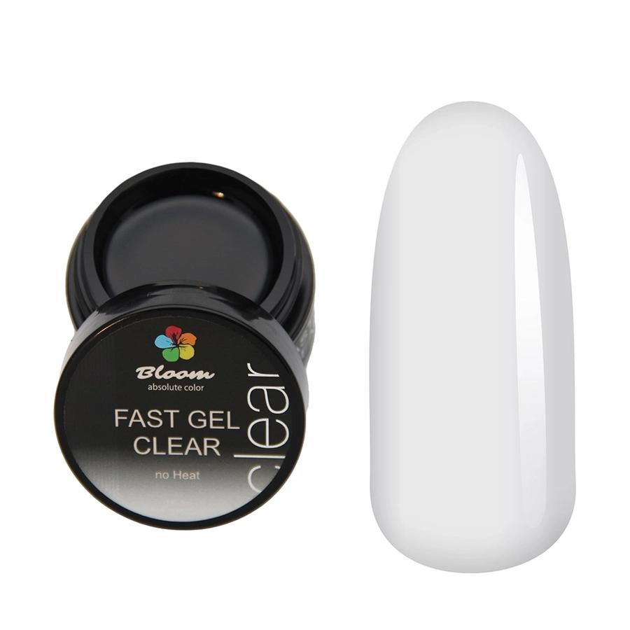 Гель для ногтей Bloom FAST прозрачный, 30 мл Bl/4603