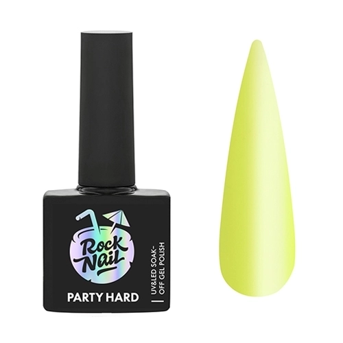 Гель-лак Party Hard 520 Drunk DJ RockNail, 10 мл RN520