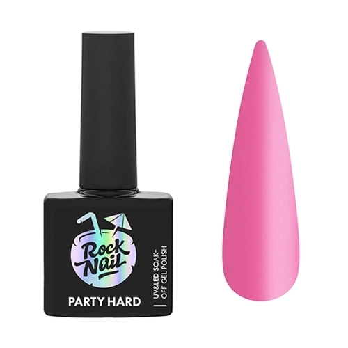 Гель-лак Party Hard 522 Vpiska RockNail, 10 мл RN522