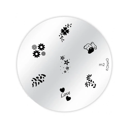 Диск для стемпинга Konad M02 plateM02