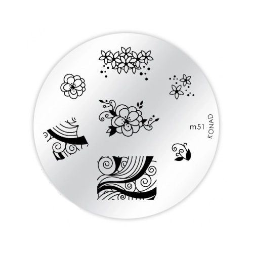 Диск для стемпинга Konad M51 plateM51