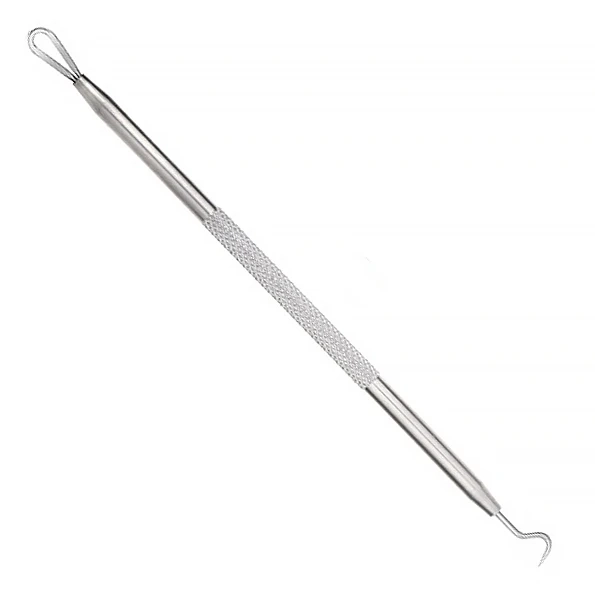 Инструмент для удаления угрей, петля и крючок, 12,5 см MZ-FCZ-25(С)