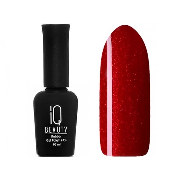 Каучуковый гель-лак IQ BEAUTY №105 с кальцием, 10 мл, INFLUENCER The Emperor’s wife IQGP105