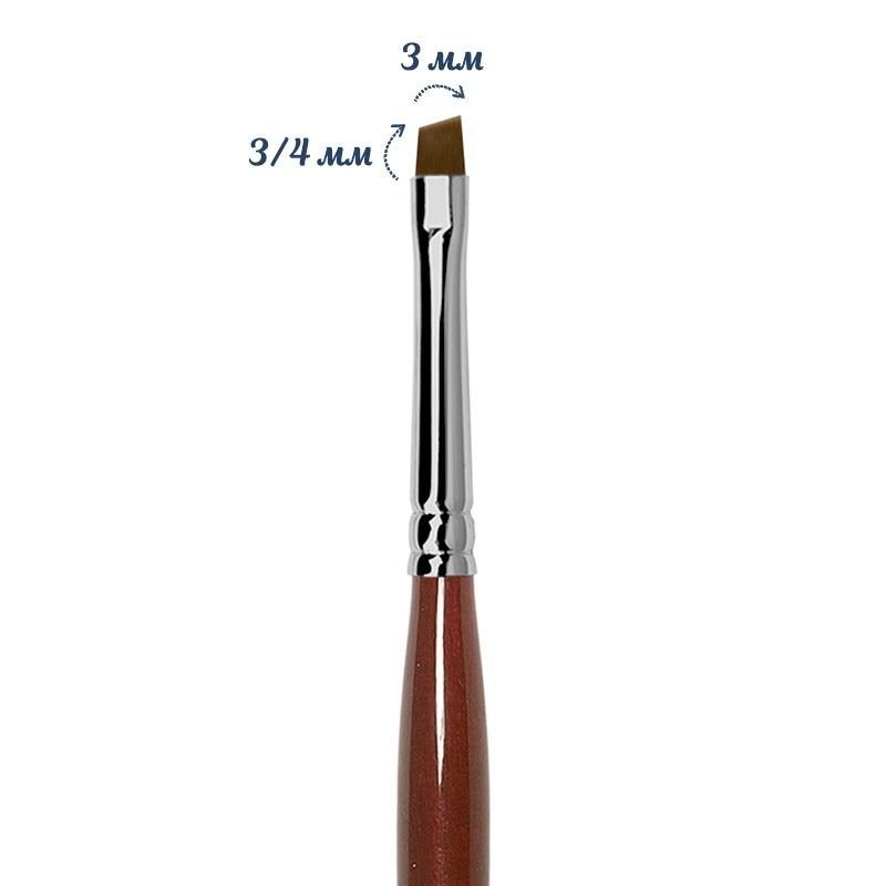 Кисть Roubloff синтетика наклонная №03 GN63R-3