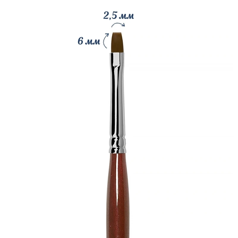 Кисть Roubloff синтетика плоская №02,5 GN23R-2,5