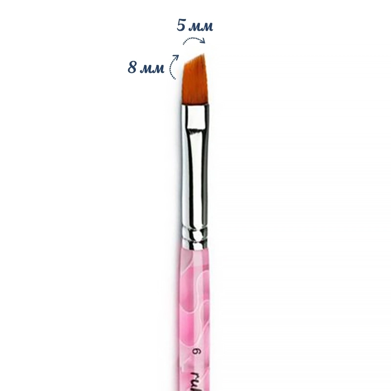 Кисть для геля ruNail GMA 6 1373