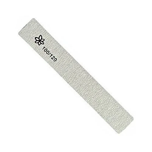 Пилка IRISK серая зебра прямая, абразивность 100/120 грит Б045-02