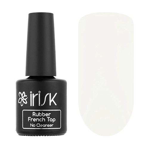 Топ для ногтей IRISK Rubber French Top No Cleanser 03 Milky Matt цветной, 10 мл М512-51-03