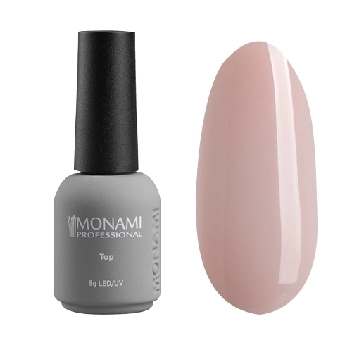 Топ для ногтей Monami Super Shine Top Sunrise Рeach, 8 мл mi/tsp8