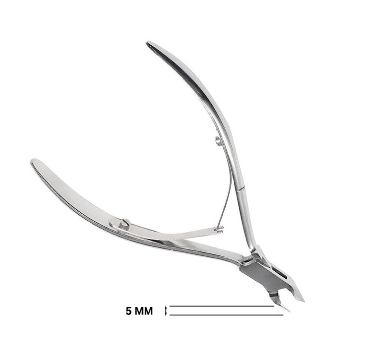 Кусачки для кутикулы Metaleks профессиональные, двойная пружина, 11,5 мм V - 8