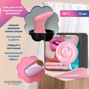 {{productViewItem.photos[photoViewList.activeNavIndex].Alt || productViewItem.photos[photoViewList.activeNavIndex].Description || 'Гель для ногтей моделирующий ENIGMANIC №11, 15мл'}}