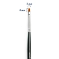 Кисть для дизайна ruNail Shading Synthetic ANF 8 0174