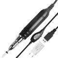 USB Portable nail drill Black, ручка для маникюра JMD-106(Чер)