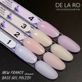 База для ногтей Delaro New France shimmer 01 (средней вязкости), 12 мл Del/BNF01