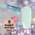 База для ногтей ELPAZA Rubber Base Cover SHINY 08, 10 мл ep/Shiny08