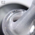 База для ногтей Grattol Rubber Base Glitter 2, 9 мл GTGB2