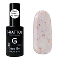 База для ногтей Grattol Rubber Base Glitter 21, 9 мл GTGB21