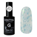 База для ногтей Grattol Rubber Base Glitter 24, 9 мл GTGB24