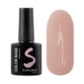 База для ногтей Sakura Color base Pastel pink, 8 мл BAS015
