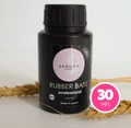 База для ногтей Sakura Rubber Basa, каучуковая, 30 мл BAS30