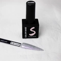База для ногтей Sakura светоотражающая с хлопьями юки BAS085, 9 мл BAS085