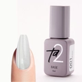 База для ногтей Ta2 Pure Silver №001, камуфлирующая с поталью, 9 мл TA2-BPS01