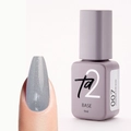 База для ногтей Ta2 Pure Silver №007, камуфлирующая с поталью, 9 мл TA2-BPS07