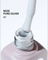 База для ногтей Ta2 Pure Silver №007, камуфлирующая с поталью, 9 мл TA2-BPS07