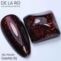 Гель-лак Delaro Cosmic 01, 12 мл Del/Cos01