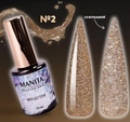 Гель-лак MANITA PROFESSIONAL Reflective светоотражающий №02, 10 мл MAN/R02