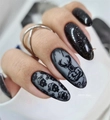 Гель-лак Monami Millennium Black, 8 г mi/M1001