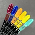 Гель-лак Mystique №123 Mango, 15 мл Mst123