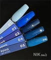 Гель-лак NIK nails  SOHO 01, 8 г Nik/16627
