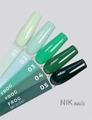 Гель-лак NIK nails Frog 03, 8 г Nik/16634