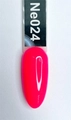 Гель-лак неоновый серия Neon 24, Sakura, 8 мл Ne024.