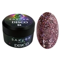 Гель-лак с блестками Sakura Disco №4, 5 мл DIS-04