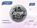 Дизайн для ногтей ruNail фольга поталь, цвет: серебро 6294