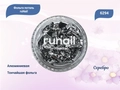 Дизайн для ногтей ruNail фольга поталь, цвет: серебро 6294