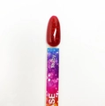 Камуфлирующая база для ногтей Sakura Bright Base Ruby, с блестками, 8 мл Ruby.