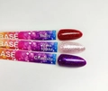 Камуфлирующая база для ногтей Sakura Bright Base Ruby, с блестками, 8 мл Ruby.