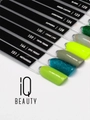 Каучуковый гель-лак IQ BEAUTY №151 с кальцием, 10 мл, CYBER GIRL Metagreen IQGP151