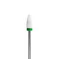 Керамическая фреза 3/32 Torch cylinder C грубая (зеленая) насечка, Ø0,6 см, L20, кукуруза km/ZL020