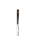 Кисть для геля Tartiso Nail Brush №8 квадрат-прозрачная ручка TKGP-05